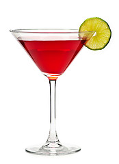 Image showing Cosmopolitan cocktail drink