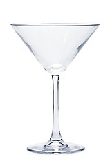 Image showing Empty martini glass