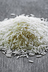 Image showing Long grain rice