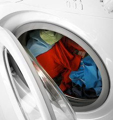 Image showing Clothes in laundry