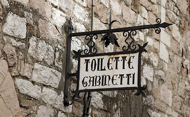 Image showing Toilette