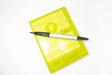 Image showing Notebook & Pen