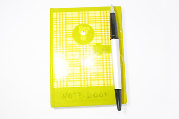Image showing Notebook & Pen