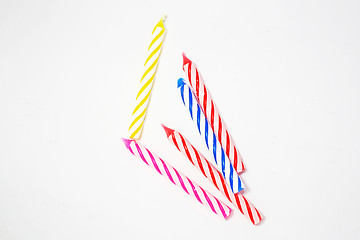 Image showing Birthday Candles