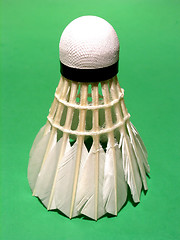 Image showing shuttlecock