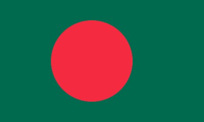 Image showing The national flag of Bangladesh