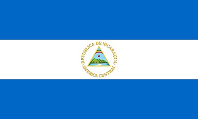 Image showing The national flag of Nicaragua