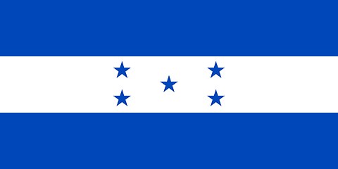 Image showing The national flag of Honduras