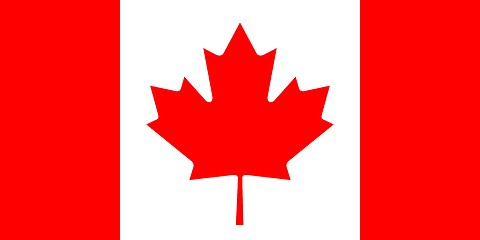 Image showing The national flag of Canada