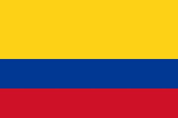 Image showing The national flag of Colombia