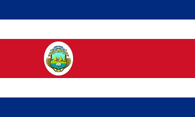 Image showing The national flag of Costa Rica