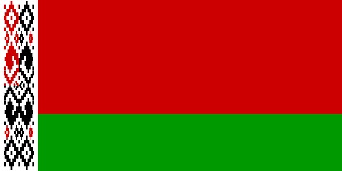 Image showing The national flag of Belarus
