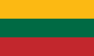 Image showing The national flag of Lithuania