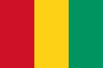 Image showing The national flag of Guinea