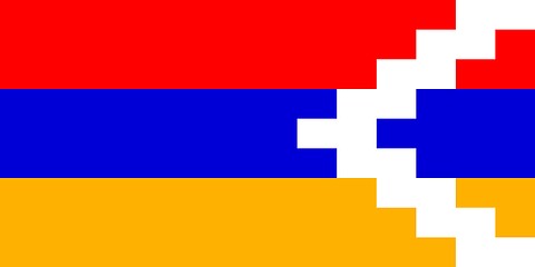 Image showing The national flag of Nagorno Karabakh