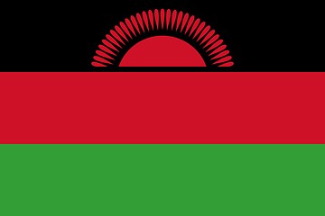 Image showing The national flag of Malawi