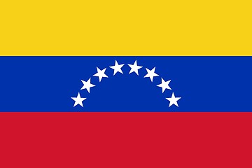 Image showing The national flag of Venezuela