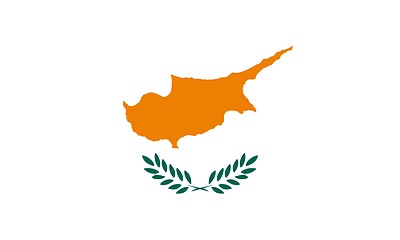 Image showing The national flag of Cyprus