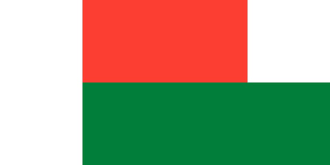 Image showing The national flag of Madagascar