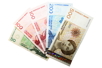 Image showing Norwegian notes