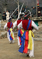 Image showing Korean dance