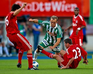 Image showing SK Rapid vs. Liverpool FC