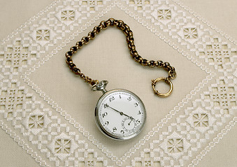 Image showing Old pocket watch