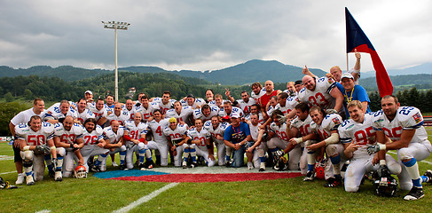 Image showing American Football B-European Championship 2009