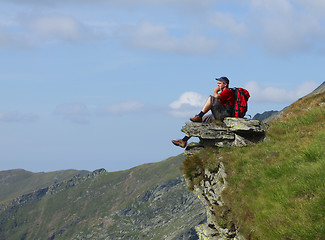 Image showing Hiker