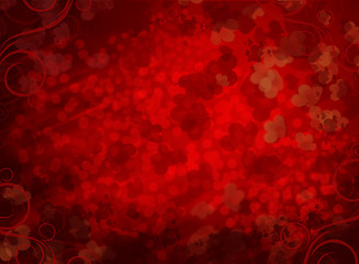 Image showing Red valentines background