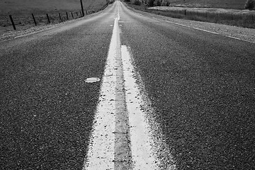 Image showing Road In A Park