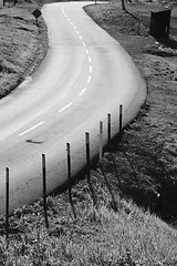 Image showing Road In A Park