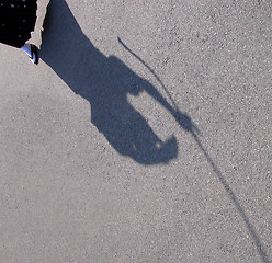 Image showing Archer shadow