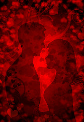 Image showing Valentines background