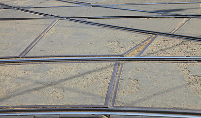 Image showing Tram rails