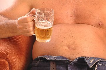 Image showing beer drinker 377