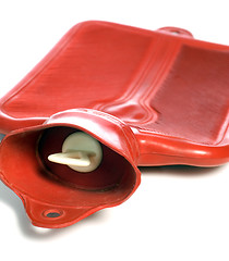 Image showing Red Hot Water Bottle