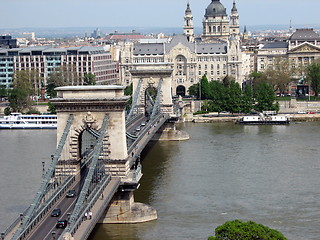 Image showing Chain Bridge Budapest