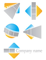 Image showing Film icons