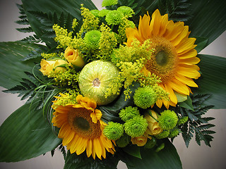 Image showing Autumn bouquet