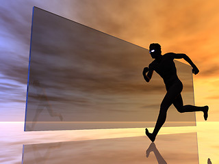 Image showing run