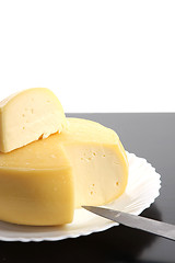 Image showing beautiful and tasty cheese