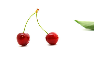 Image showing beautiful and tasty cherries