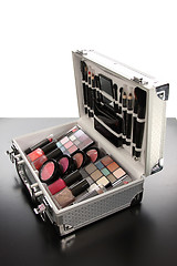 Image showing Professional make-up tools