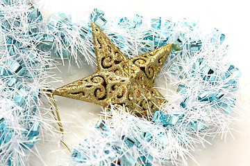 Image showing beautiful christmas decoration, decoration photo