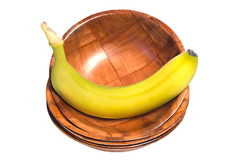 Image showing Banana In A Bowl