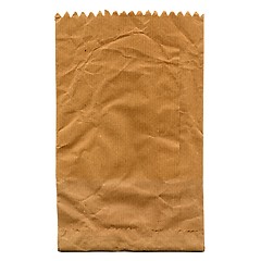 Image showing Paper bag isolated