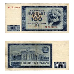 Image showing DDR banknote