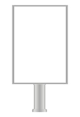 Image showing Billboard on a white background