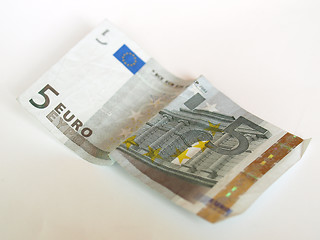 Image showing Euro note